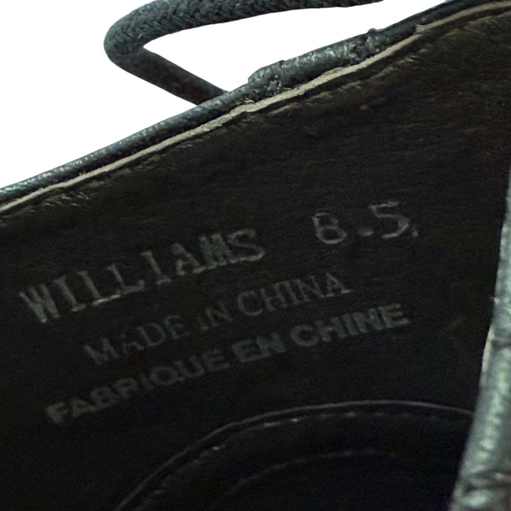 Jeffrey Campbell Vintage Williams Black/Brown Wingtip Oxford Heels Size 8.5 - Picture 11 of 11